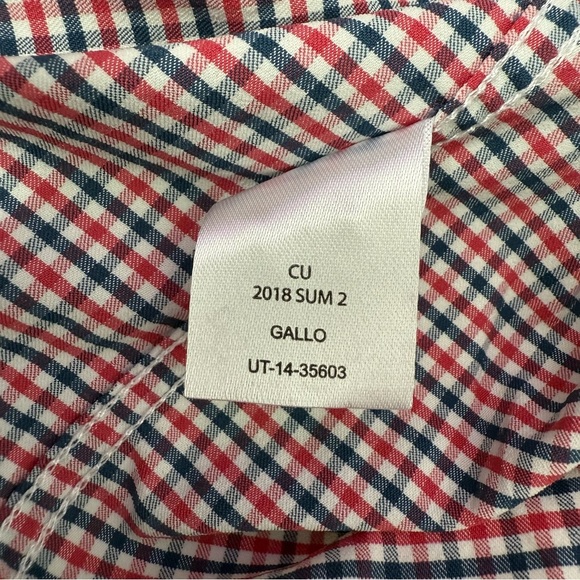 Men’s UNTUCKit Gallo Plaid Long Sleeve Button Down Shirt With Pocket Large - Picture 14 of 16